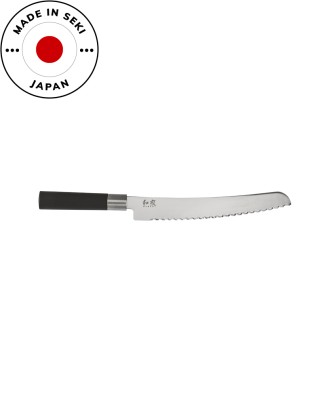 KAI Cutit de paine, Wasabi Black, 23 cm